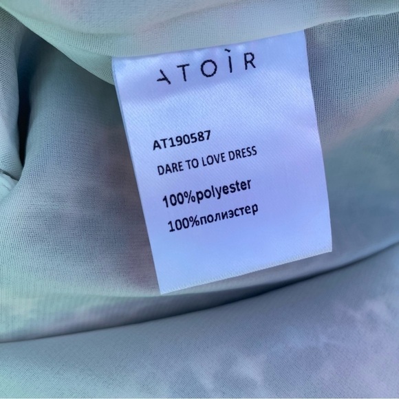 NWT ATOIR Dare to love one shoulder mini dress size 6 - Picture 6 of 13